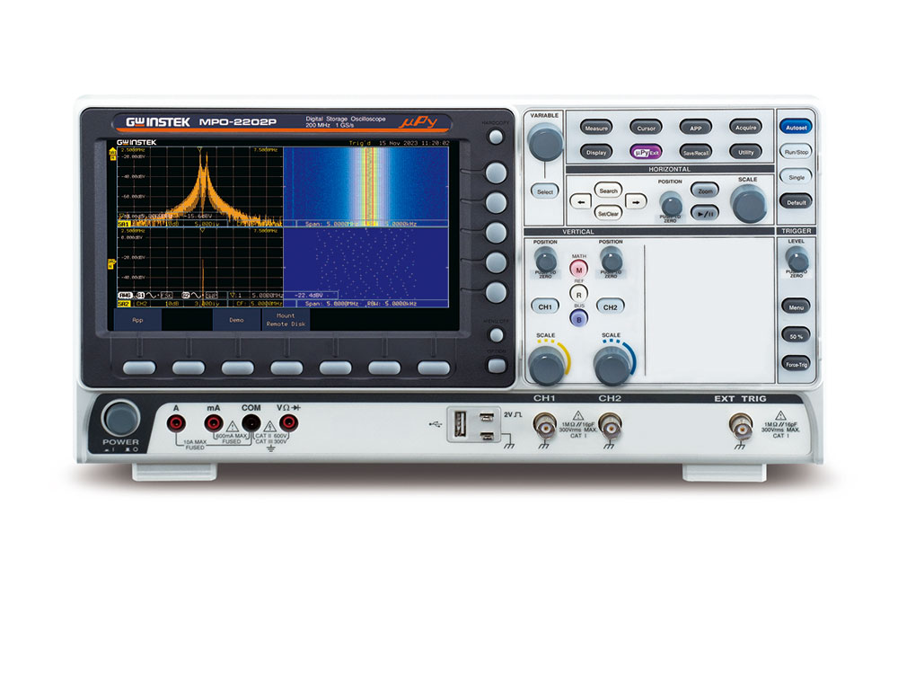 MPO-2202P - GW Instek Digital Oscilloscopes